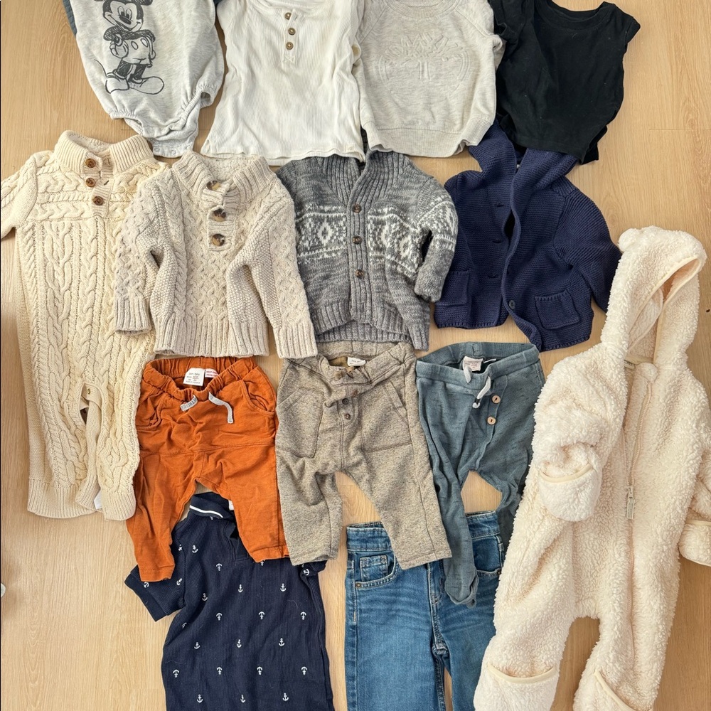 Quality fall/winter boy wardrobe bundle